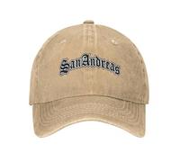 ORHFHVW Gorra de béisbol Moda GTA San Andreas Logo s Unisex Estilo Denim Desgastado Sombrero al Aire Libre s Regalo de cumpleaños