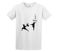 OrhowoPersonalize Tai Chi Unisex T-Shirt Printed tee Graphic Top Men White Shirt S