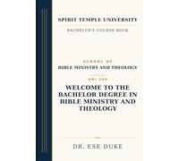 ORI 300 - Welcome to the Bachelor Degree in Bible Ministry and Theology