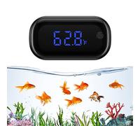 ORIA Termómetro Digital LED para Acuario de Alta Precisión Con Pantalla Táctil - Para Agua Fría, Dulce y Marina