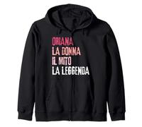 Oriana La Donna Il Mito La Leggenda Festa di Compleanno Sudadera con Capucha