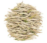 Oriarm 500g / 17.64oz Fuding Silver Needle Té Blanco Chino Loose Leaf - Chinese Silver Tips White Tea - Fuding Baihao Yinzhen 2nd Grade - Naturally Processed