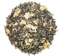Oriarm Bi Tan Piao Xue Té Verde Jazmín Loose Leaf 100g - Chinese Mao Feng Green Tea with Jasmine Flowers - Yuqian 1st Grade - Brew Hot or Iced Tea