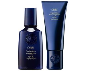 Oribe Supershine Set de cuidado y peinado Brilliance & Shine (producto de peinado 100 ml + crema 150 ml)