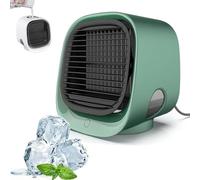 Oribreeze - Aire acondicionado Oribreeze, enfriador de aire Ori Breeze, Oribreeze, aire acondicionado Oribreeze, aire acondicionado portátil Oribreeze, aire acondicionado de escritorio (verde)