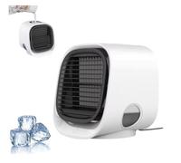Oribreeze - Aire acondicionado Oribreeze, enfriador de aire acondicionado Oribreeze 2024, enfriador de aire acondicionado portátil, ventilador de agua helada, aire acondicionado de escritorio, mini