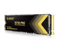 ORICO 2TB PCIe 4.0 x4 NVMe M.2 SSD, hasta 7450MB/s, TLC 3D NAND Disco Duro SSD con Disipador Térmico Innovador, para Edge Computing, PC Industrial, Portátil Personal y PS5 - IG740PRO