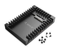 ORICO Adaptador para Discos Duros de 2,5'' a 3,5'', Marco de Soporte de Montaje Convertidor de Disco Interno para SATA SSD HDD de 2,5 Pulgadas de 7 9.5 12mm (1125SS)