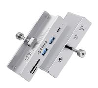 ORICO Alluminio USB 3.2 Hub Clip con Puerto PD 60W, 10Gbps 6 Puertos Distribuidor USB con 2 Tipo A 3.2 y 1 Tipo C3.2, SD/TF 3.0, AUX, Cable de 100cm por Monitor, Escritorio