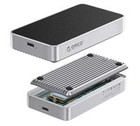 ORICO Caja SSD M.2 NVMe de 80 Gbps, sistema de refrigeración silencioso sin ventilador, compatible con Thunderbolt 5/4/3/USB4, soporta M.2 NVMe M-Key 2280 SSD, para usuarios con Mac/PC de alto