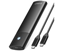ORICO Carcasa SSD M.2 NVMe de aluminio, adaptador USB C de 10 Gbps sin herramientas, lector USB 3.2 M.2 NVMe, funda SSD externa compatible con Thunderbolt 3, soporta 4TB 2230/2242/2260/2280 PCIe M-Key