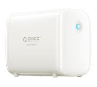 ORICO DM102 Disco duro externo, SSD M.2 Nvme de 1 TB y 4 TB SATA HDD de 3,5 pulgadas, 2 puertos USB 3.0, 1 USB-C, Ethernet, 5 TB