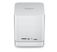 ORICO DMM53 - Disco duro externo Dock 40 Gbps SSD M.2 Nvme de 2 TB y 4 x 5 TB SATA 2.0 HDD, DP 8K, 1 USB-A, 1 USB-C, SD/TF, 22 TB