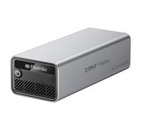 ORICO FlashGo 16TB SSD Externo hasta 1600 MB/s, USB-C Disco Duro Externo SSD con Ventilador Incorporado para Edición de Video en Mac Mini y MacBook FG04