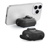 ORICO Funda para AirPods Pro 2ª Generación con Soporte, Carga MagSafe y Tapa magnética, Potente protección contra caídas,Negro-CP32P