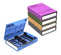 ORICO Funda para disco duro de 2,5 pulgadas y 3,5 pulgadas, 5 unidades, resistente a los golpes, al polvo y a la humedad, compatible con WD/Seagate/Samsung