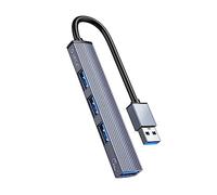 Orico Hub USB 5 Gbps 1 USB-A 3.1, 3 Puertos USB-A 2.0, Aluminio