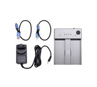 ORICO M.2 NVMe Cloner Dual Bay, Aluminio, USB-C, Duplicador M.2 Clonador Sin Conexión ENCHUFE UE