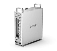 ORICO MiniPro SSD Esterno 4 TB Thunderbolt 5 80 Gbps - Custodia in Alluminio con Base Verticale Integrata per Mac Mini M4/M4 Pro - MST5P