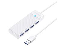 Orico Multiplicador HUB 4 Puertos USB 3.0 Alta Velocidad 5Gbps Blanco