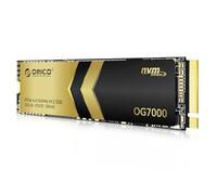 ORICO OG7000 1TB NVMe SSD, PCIe Gen4 M.2 SSD, hasta 6600MB/s, Solución Térmica de Grafeno, Ideal para Edición 4K, Renderizado 3D, Creación de Contenido, Compatible con PS5 y PC