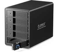 ORICO Raid Carcasa Externa para 5 Discos Duros,USB 3.0 a SATA Caja Disco Duro 3.5" para HDD y SSD SATA I/II/III,Soporta Raid-Raid 0/1/5/10,MAX 100 TB