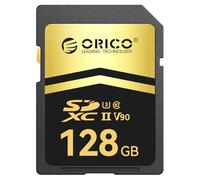 ORICO SD90 Tarjeta SD 128GB UHS-II C10 U3 V90, Lectura hasta 300 MB/s