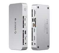ORICO Thunderbolt 4 Dock 12-in-1 40Gbps Docking Station,85W+15W PD Laden, Dual 4K/Single 8K, 4xUSB, Gigabit Ethernet, SD/TF, AUX, Thunderbolt Certificado para M4 MacBook Air & Pro