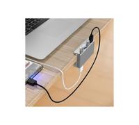 ORICO USB 3.0 Hub - Aluminum Alloy Clip - 4 Ports - Smart Charging - Silver