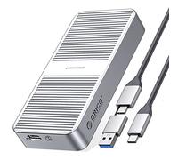 ORICO USB4 Carcasa M.2 NVME SSD de 40Gbps Thunderbolt USB C, Adaptador NVME PCIe 2280 M-Key (B+M Key), Carcasa de Disco Duro Externo Apoyo Thunderbolt 3/4 USB 3.2/3.1/3.0/Tipo C, 2800MB/s -M224SV