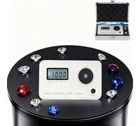 ORIDLECTAL Kit de Herramientas de Identificación de Gemas, Probador de Diamantes, Refractómetro de Gemas, Error de medición: ±0,005, Precisión: 0,001, Índice de refracción: 1,300-3,000