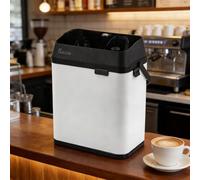 ORIDLECTAL Limpiador de Portafiltros para Espresso, Equipo Automático con Raspadores de 58 mm, para Uso Comercial en Cafeterías y Uso Doméstico Silver