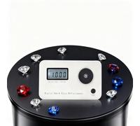 ORIDLECTAL Probador de Gemas para Todo Tipo de Piedras, Probador de Diamantes Profesional, Refractómetro para Gemas, Error de medición: ±0,005, Precisión: 0,001, Índice de refracción: 1,300-3,000