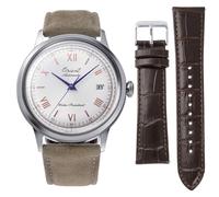 Orient Classic Niño - Reloj de Hombre automático de Carga Manual Elegante de Piel AC00, Ediz Limitada Beige, Clásico