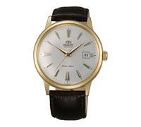 Orient Classic Niño V2 - Reloj de Hombre automático de Carga Manual Elegante Correa de Piel AC00, Gris Dorado, Clásico