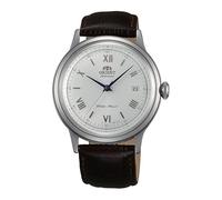 Orient Classic Niño V2 - Reloj de Hombre automático de Carga Manual Elegante Correa de Piel AC00, XII Gris Metal, Clásico