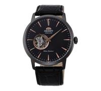 Orient Classic Open Heart AG02 - Reloj automático de Cuerda Manual para Hombre, 41mm Black, Clásico