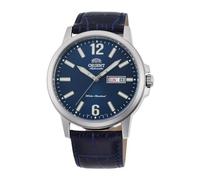 Orient Contemporary Conmuter AA0C - Reloj de Pulsera para Hombre automático con Cuerda Manual, Cuero Azul, Informal