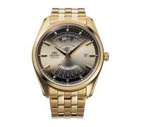 Orient Contemporary Multi Year Calendar - Reloj de Hombre automático de Carga Manual Casual BA00, Dorado., Informal