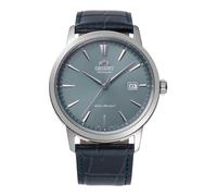 Orient Contemporary Symphony III - Reloj mecánico para Hombre, Cuerda automática y Manual, Correa de Piel Azul, Caja de Acero Inoxidable, Esfera Azul, Pantalla analógica - RA-AC0F14L