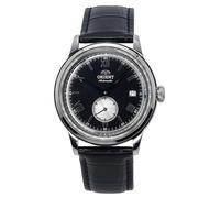 Orient Segundero pequeño Bambino mecánico (38 mm) Esfera Negra/Correa de Cuero Negra RA-AP0101B30B