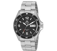 Orient Mako II - Reloj de Buceo automático japonés para Hombre, Acero Inoxidable, 200 Metros, Negro, Pulsera