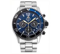 Orient Mako Solar 20 aniversario esfera azul reloj para hombre RA-TX0208L10B