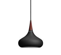 FRITZ HANSEN Orient P1 Lámpara colgante negro/rosa Ø 22,5