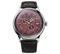 Orient Classic Bambino V8 - Reloj de Hombre automático de Carga Manual Elegante AK07, Burdeos, Vestido