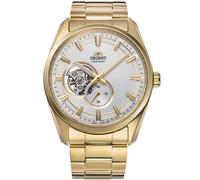 Orient Reloj automático semiesqueleto de Cuerda Manual con Cristal de Zafiro, Gris Plateado., Aleatorio