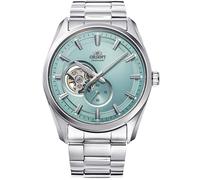 Orient Contemporary Small Seconds Semi Skeleton - Reloj de Hombre automático de Carga Manual Casual AR00, Acero Turquesa, Informal