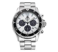 ORIENT RA-TX0203S10B Reloj Solar Panda Chrono Sport Pulsera Acero