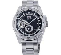 Orient Reloj analógico automático para Hombre con Correa de Acero Inoxidable RA-AR0201B10B, Plata, Pulsera
