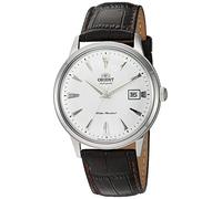Orient Reloj clásico japonés automático de Acero Inoxidable de 40,5 mm, Blanco y Plateado, Acero Inoxidable